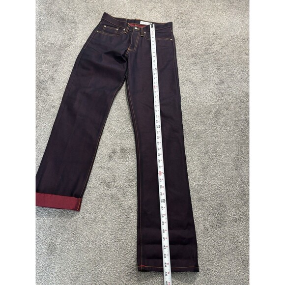 Gustin #321 Japan Red Fire Selvedge Denim Jeans - Picture 2 of 11